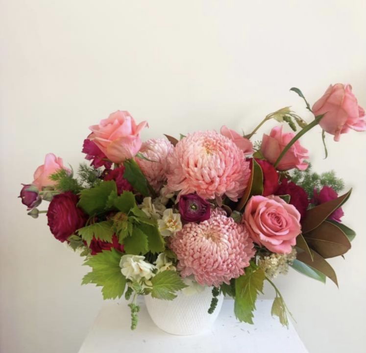 Beautiful pink arrangement 